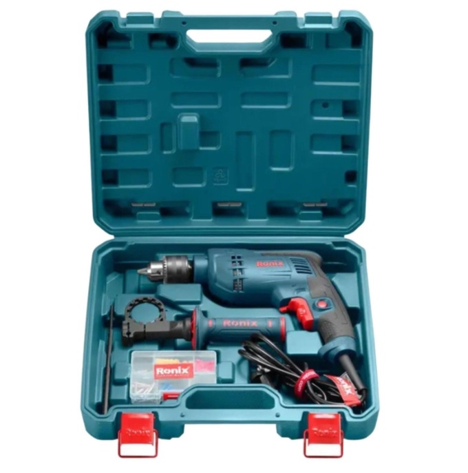 دریل 750w رونیکس ۵۴ پارچه مدل Rs-0005