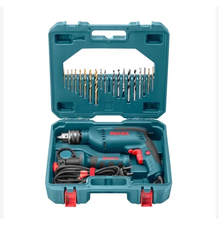 دریل 850w رونیکس با متعلقات مدل2250K
